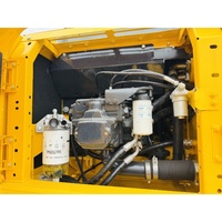 Excavatrice sur chenilles Komatsu PC200 d'occasion, 20 tonnes, populaire au Japon, équipement de construction et de terrassement prêt à être expédié