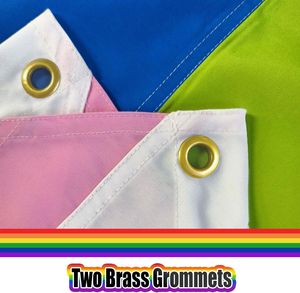 <span class=keywords><strong>Bandera</strong></span> Arcoíris para Exteriores, Colores Vibrantes, Poliéster con Doble Costura, <span class=keywords><strong>Bandera</strong></span> <span class=keywords><strong>LGBT</strong></span> Bisexual, Lésbica, Gay, Transgénero - Product Image 5