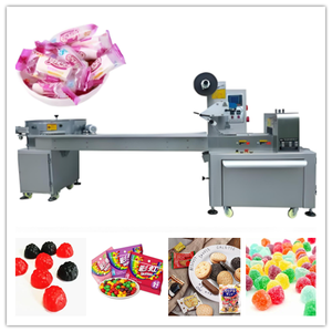 <b>Candy</b> Snacks Pillow Bags Wrapping Machine for Product Packaging Pillow <b>Candy</b> Packag - Product Image 2