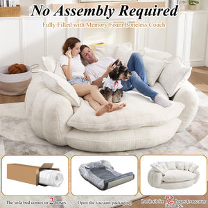 Fournisseur de meubles pour projets résidentiels OEM à Dongguan, pas de quantité minimale de commande, canapé de luxe italien minimaliste Minottii - Product Image 3