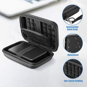 Procase เคสฮาร์ดไดรฟ์ขนาด2.5นิ้วแบบพกพาภายนอกคือพาสปอร์ตของฉัน Canvio BASICS การสำรองข้อมูลซีเกต PLUS เคสสีดำที่บางขยายได้ - Product Image 3