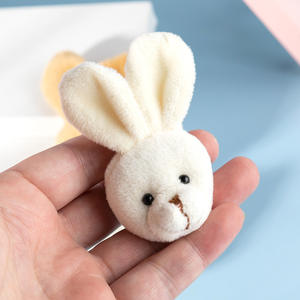 Broche de Conejo de Peluche con Orejas Grandes, Accesorio para Bolsos, Calcetines, Ropa, Gorros, Cuerda para el Cabello, Anillo, PickMeYA, Algodón, Fiesta, Unisex - Product Image 4