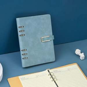 Carnets de notes personnalisés à feuilles mobiles, designs colorés et variés avec couvertures imperméables - Product Image 4
