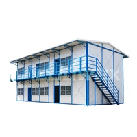 VICDOWEX Bâtiment préfabriqué modulaire en acier coloré épaissi de type K, assemblage rapide pour grands camps de construction et logements de travailleurs