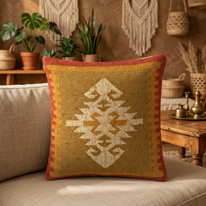 Modern Square Hand Woven 100% Organic Jute Outdoor Living Room Home Hotel Decor Sofa Cushion - Product Image 3