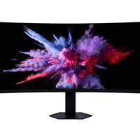 Nouvel écran d'ordinateur 34 pouces 4K75Hz HDR VA noir, temps de réponse de 5 ms, hauteur réglable, support rotatif, ports DP/USB, pour les professionnels