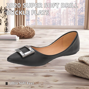 2026 Super Comfortable and Super <b>Soft</b> Breathable Anti-Slippery Ballet Flats Slip-On Ladies Flat <b>Shoes</b> for Summer Autumn - Product Image 2