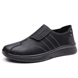 Nueva compra <span class=keywords><strong>de</strong></span> ropa y zapatos en línea para hombres Casual Slip-on Pu Leather Precio bajo Casual Best Sell Shoes Factory Jinjiang China Brand - Product Image 2