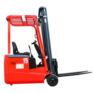 EVERLIFT Lifter 1.5ton 3- Wheel Electric Forklift Truck Pallet Lift Truck Cheap Price For Sale CE ISO Electric Forklift Truck