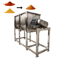 Machine de mélangeur de poudre d'épice de détergent de savon de lavage équipement de mélange en spirale de qualité alimentaire agitateur industriel chimique électrique
