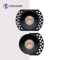 TP01AR1 Cadre de downlight sans bordure en aluminium pour accessoires GU10