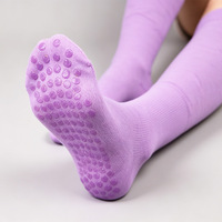 Chaussettes de compression pour yoga et pilates, respirantes, antidérapantes, de qualité supérieure, fabriquées sur mesure