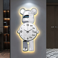Jam Dinding Pabrik Grosir Jam Dinding Ruang Tamu Restoran Meja Gantung Dinding Sederhana Kreatif Kuarsa Analog Resin Kristal Modern