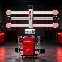 LAUNCH X-831S X831S Alineadora de Ruedas 3D con Seguimiento Automático de Haz, Máquina Inteligente Móvil de Alineación de Cuatro Ruedas para Taller de Neumáticos
