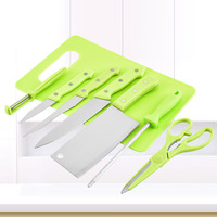Ensemble de couteaux à ventouse en acier inoxydable 8 pièces