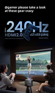 Projecteur laser tricolore Hisense C1S 4K Android portable pour cinéma maison et jeux, idéal pour la chambre, le bureau et le salon - Product Image 6