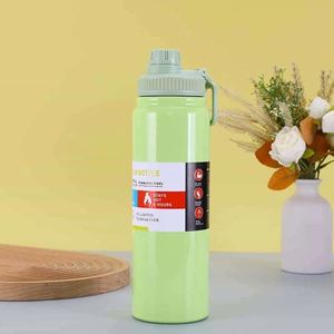 Botella Deportiva de Acero Inoxidable con Aislamiento al Vacío para Senderismo, Montañismo, Ciclismo y Viajes - Product Image 3