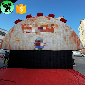 Réplique de nourriture gonflable géante personnalisée 6m, Pizza gonflable publicitaire de Festival pour événement promotionnel A9523 - Product Image 2