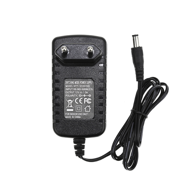 12V 2A 24W DC Power Supply Adapter with Multi-Plug for Routers Speakers Massager Monitor-2-Year Warranty