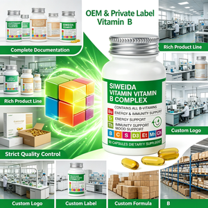 Capsules de complexe de <span class=keywords><strong>vitamine</strong></span> B à spectre complet SIWEIDA, multivitamines, complément nutritionnel quotidien pour adultes - Product Image 6