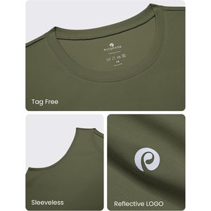เสื้อกล้ามผู้ชาย FOXA แห้งเร็ว สำหรับออกกำลังกาย วิ่ง และฟิตเนส - Product Image 4