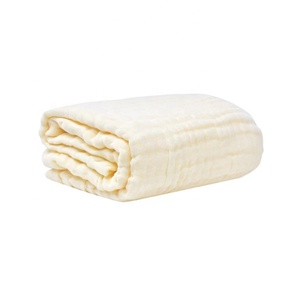 Manta moderna de algodón orgánico 100% <span class=keywords><strong>para</strong></span> bebé, Toalla de baño de gasa de 6 capas <span class=keywords><strong>para</strong></span> niños, manta de muselina doblada, exclusiva de <span class=keywords><strong>Amazon</strong></span> - Product Image 3