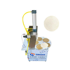 Presse à pâte rotative pneumatique à 5 têtes Chapati Scallion Pancake Naan Tortilla de qualité supérieure - Product Image 2