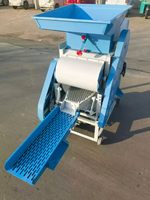 Machine à décortiquer les cacahuètes, décortiqueuse commerciale d'arachides à alimentation secondaire automatique