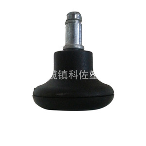 Roulettes rigides noires Gd-Pp, diamètre 50-60 mm, pour meubles, chaises, canapés, durables - Product Image 1
