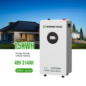 Chu kỳ 6000 EU LiFePO4 biến tần Pin EMS 10KW 15KW 16kw 48V 51.2V 100AH 200AH 314ah pin Lithium ion - Product Image 1