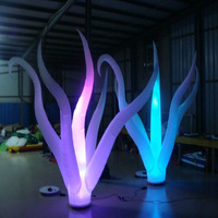 Publicité Gonflables Personnalisé LED Lumière Arbre Grand Gonflable Light Up Arbre Gonflable Tentacule Décoration pour Événement