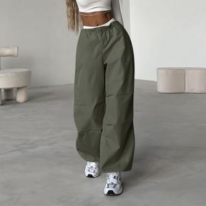 กางเกงขายส่งสำหรับผู้หญิง กางเกงขายาวฤดูร้อน แห้งเร็ว กางเกงวิ่งสำหรับผู้หญิง ไซส์ใหญ่ กางเกงคาร์โก้ผู้หญิง ระบายอากาศ กางเกงวอร์ม กางเกงจ็อกเกอร์ - Product Image 2