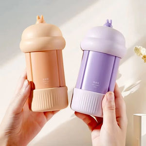 Lot de 4 contenants de voyage rechargeables pour cosmétiques et articles de toilette (shampoing, gel douche, lotion, nettoyant corporel) - Product Image 6