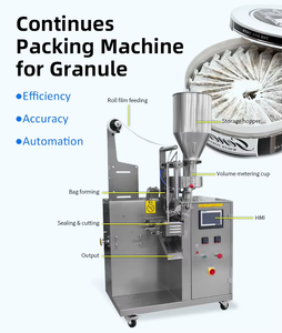 High-Speed Automatic 5g Granule Sugar Silica Gel Desiccant Packer Food Grade Pouch Filling and <b>Sealing</b> Machine - Product Image 6