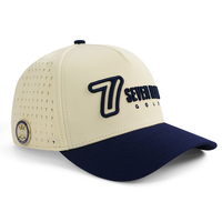 Gorra de 5 Paneles con Visera Curva HS41 de Alta Calidad, Impermeable, de Secado Rápido y Transpirable, con Logotipo Bordado Personalizado, Unisex, para Senderismo y Navegación