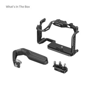   ชุดอุปกรณ์กล้อง Black Mamba รุ่น 5503 สำหรับ Panasonic <span class=keywords><strong>LUMIX</strong></span> <span class=keywords><strong>S1R</strong></span> II S1 II S1 IIE พร้อมที่จับด้านบน ตัวหนีบสายเคเบิล แผ่น Arca และ NATO - Product Image 1