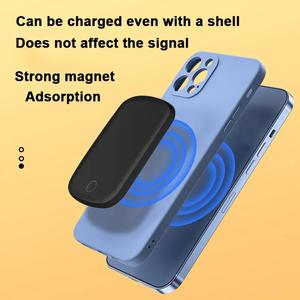 Batería magnética de 10000mAh, cargador portátil inalámbrico de 20W y USB-C para <span class=keywords><strong>iPhone</strong></span> 16/15/14/14 Pro / 14 Pro Max <span class=keywords><strong>13</strong></span>/12 Series - Product Image 4