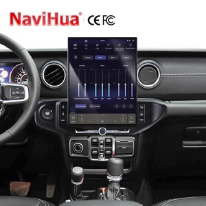Autoradio Android NaviHua 16,2 pouces style Tesla pour Jeep Wrangler 2021, unité centrale multimédia, écran, GPS, navigation, Carplay, neuf - Product Image 6