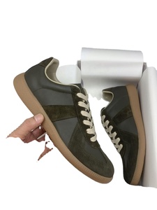 Brand Shoes Designer Quality Genuine Leather Casual Flats for Men and Women Sporty Stylish Lace-up Comfortable Walking Shoes - Product Image 6