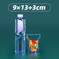 9*13cm 14*20cm 20*30cm Transparent Écrou Fruits Secs scellé Emballage Sac Snack Bonbons Alimentaire Auto-scellant Pochette Cartable