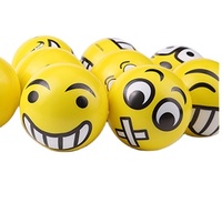 Cadeaux promotionnels Logo personnalisé PU balle anti-stress jouets à presser balle anti-stress pour les enfants