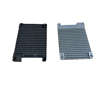 Boîtier de dissipateur thermique en alliage sur mesure, usinage CNC, coque de dissipation thermique, grille de radiateur pour équipement électronique, ODM OEM