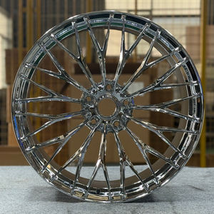 Rines de Lujo Forjados Cromados de Diseño Cóncavo Profundo con Múltiples Radios de 22 Pulgadas 5*112 5*130 para Bentley Continental, Benz Clase S, Rolls Royce - Product Image 2