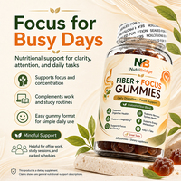 Gummies à la formule personnalisée pour la concentration et le soutien TDAH, directement de l'usine chinoise