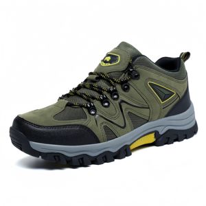 Nuevas <span class=keywords><strong>zapatillas</strong></span> de viaje al aire libre, zapatos de Montañismo <span class=keywords><strong>para</strong></span> hombres, botas de Montañismo de entrenamiento antideslizantes grandes - Product Image 6