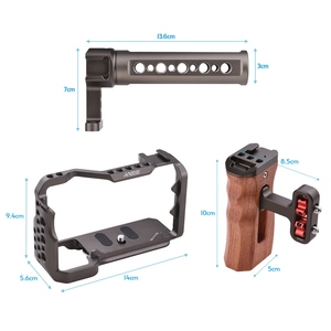 Andoer Cage pour appareil photo + poignée supérieure + poignée latérale Cage pour appareil photo en métal Poignée supérieure multifonctionnelle pour <span class=keywords><strong>Sony</strong></span> <span class=keywords><strong>A7C</strong></span> - Product Image 4