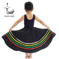 Nouvelle arrivée 2026, jupes longues à plis multiples, tenue de danse nationale pour femmes et filles