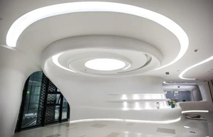 Architectural-Grade GRG Gypsum Powder for Curved Decorative Elements <strong>Coffered</strong> <strong>Ceilings</strong> Historical Building Renovation - Product Image 5