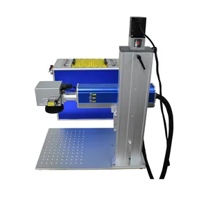 Advertising industry application autofous fiber laser marking machine for logo marking
