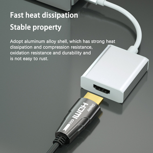 Câble convertisseur Type C <span class=keywords><strong>vers</strong></span> HD-MI, câble de connexion pour moniteur d'ordinateur HD 4K, 12,5 m, <span class=keywords><strong>adaptateur</strong></span> Type-C <span class=keywords><strong>vers</strong></span> V-GA - Product Image 3